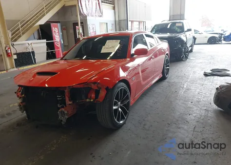 2016 Dodge Charger R/T Scat Pack z USA, uszkodzony, nr VIN 2C3CDXGJ3GH356946